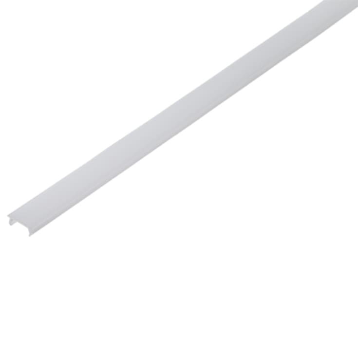 Ansell Lighting dekkskinne, 13x15,9 mm, 2 meter, opal