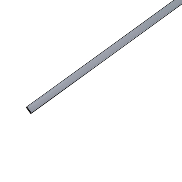 2M Påbyg Profil 8x17,1 (indv. 12,3mm) IP20 sort