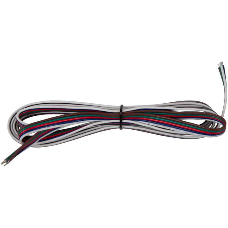 Ansell Lighting 5-leder DC kabel til LED strip, 2 meter