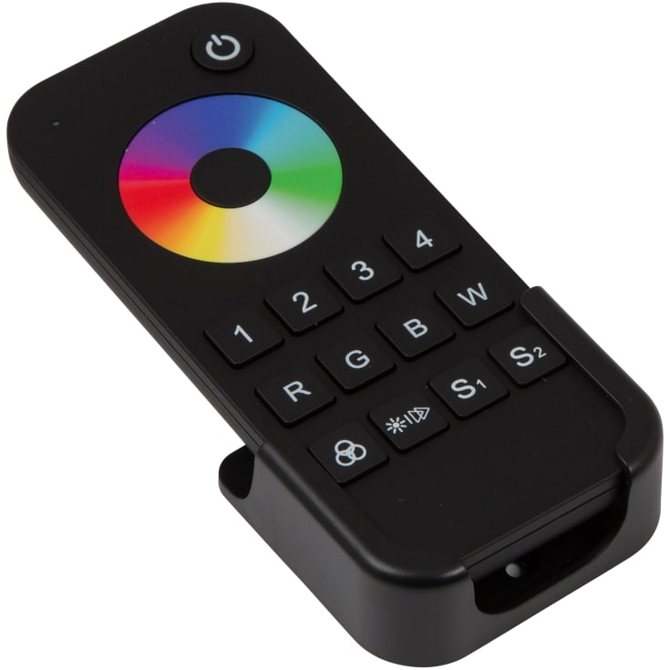 Ansell Lighting RGB/RGBW fjernbetjening til LED strip, 4 zoner