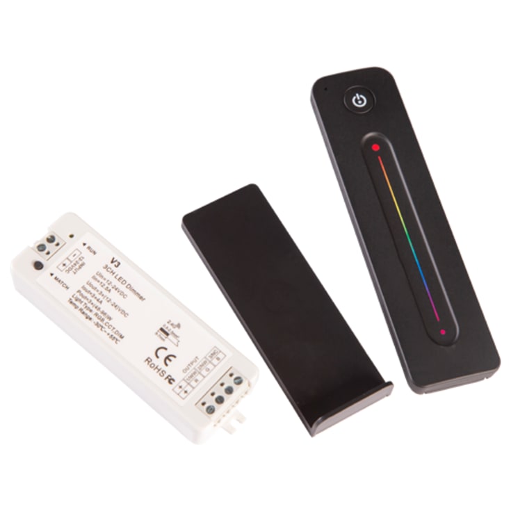 Ansell RGB fjernkontroll og mottakersett for LED stripe, 1 sone