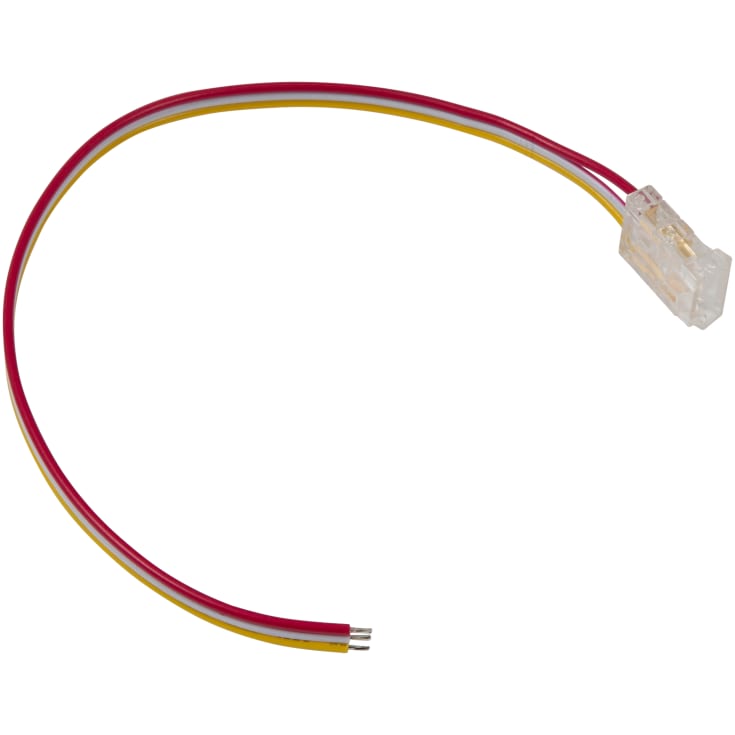 Ansell Lighting Cob TW samlingsstykke for LED stripe, med kabel, 10 mm