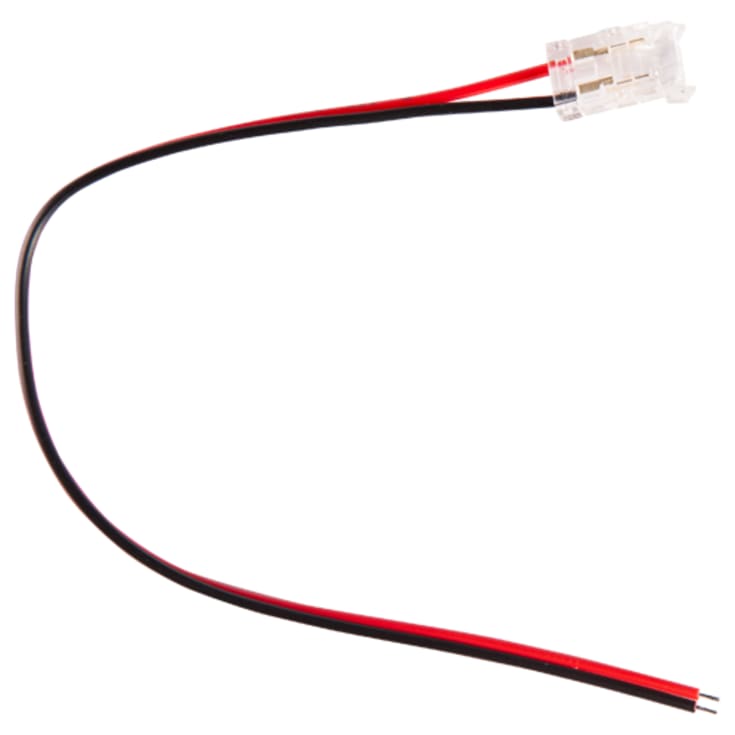 Ansell Lighting COB CCT tilslutningsstykke til LED strip, med kabel, 8 mm