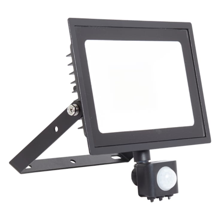 Projektør Eden LED 50W 840 5400lm med PIR (IP54) 110° IP65 sort