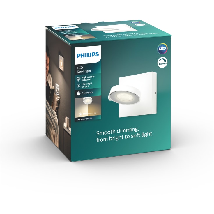 Philips myLiving Clockwork takspotlight