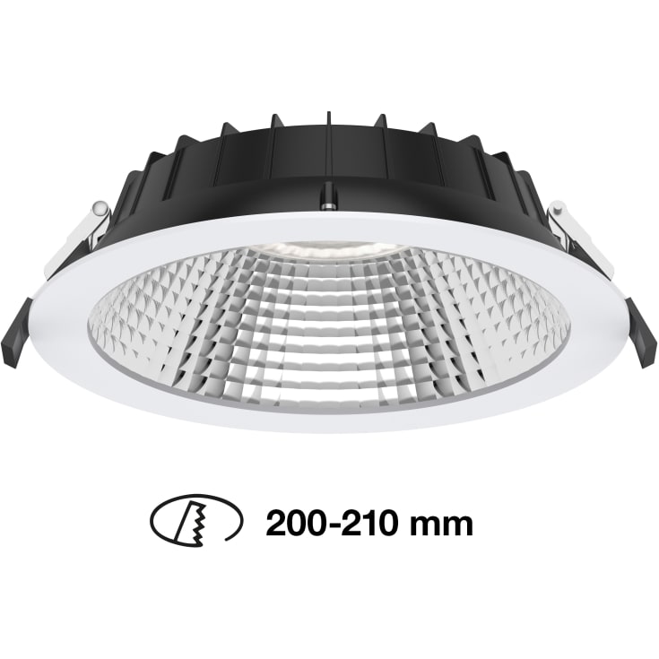 SLC Shift Ø200-210 2CCT 3000K/4000K ND Hvid