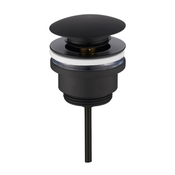 Secher AF 706-H bundventil, push-open, mat sort