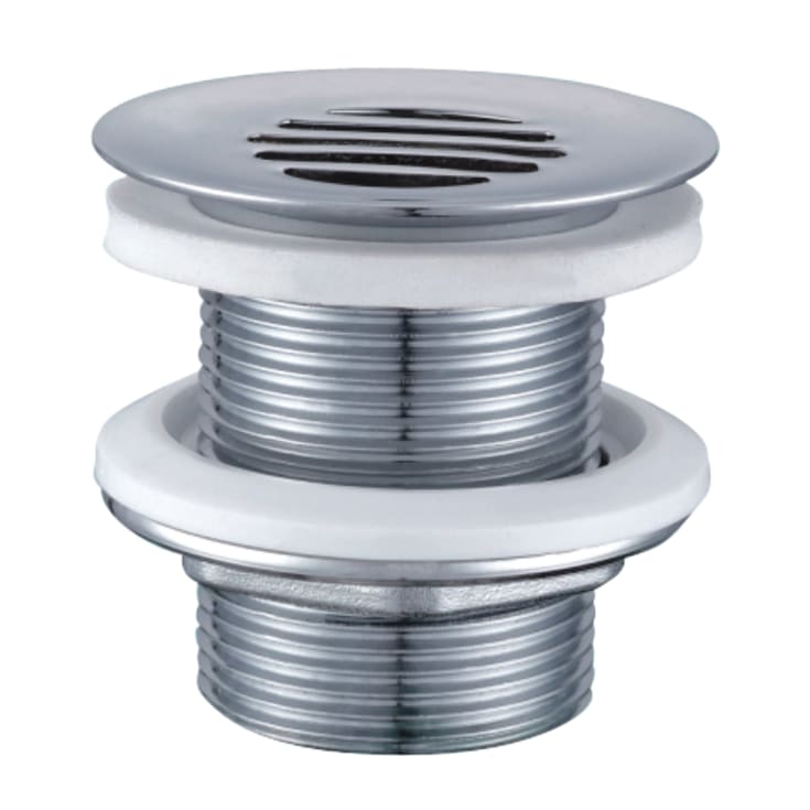 Secher AF 49 bundventil, tvangsåben, krom