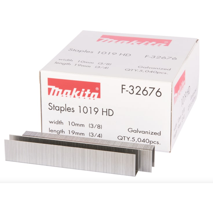 Makita klammer til hæftemaskine DST221, 5040 stk., 19 mm