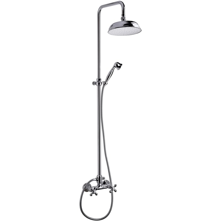 Cassøe Retro dusjsett, krom