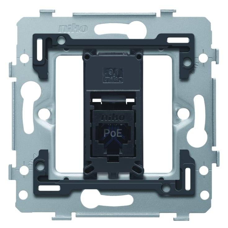10 stk Dataudtag 1 x RJ45 Kat.6A UTP, PoE++