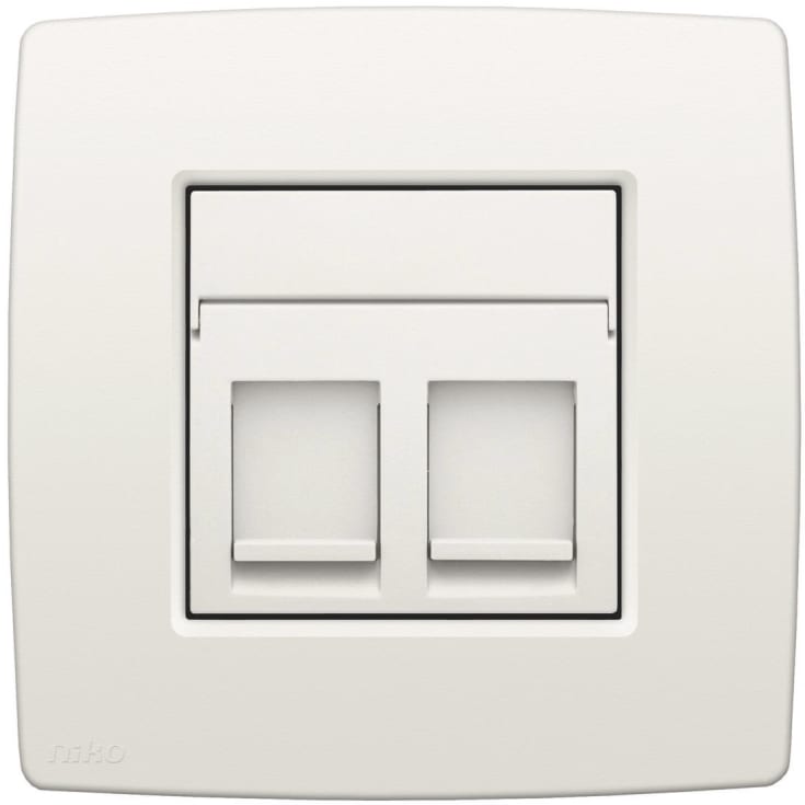 10 st Datauttag 2 x RJ45 Cat.6A UTP, PoE++