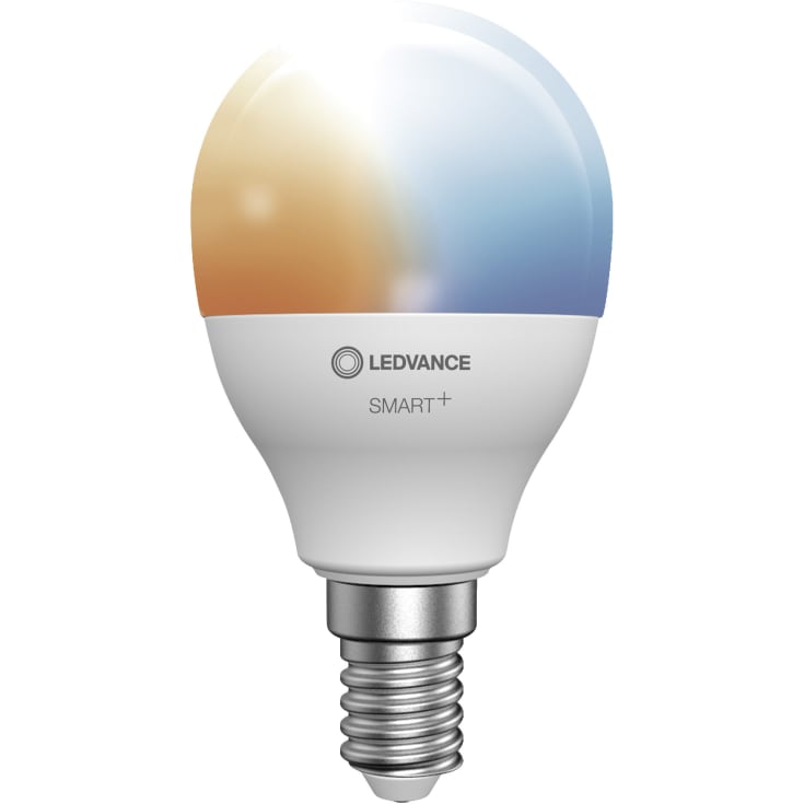 4 st Ledvance Smart+ Zigbee E14 kronljuslampa, justerbar vit, 4,9W