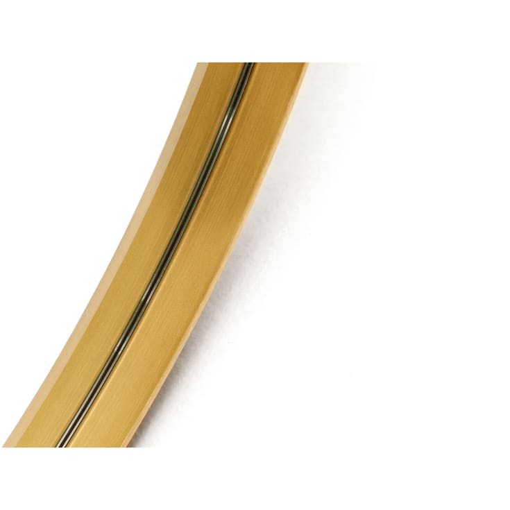 Cassøe RS90 spegel, Ø90 cm, mässing