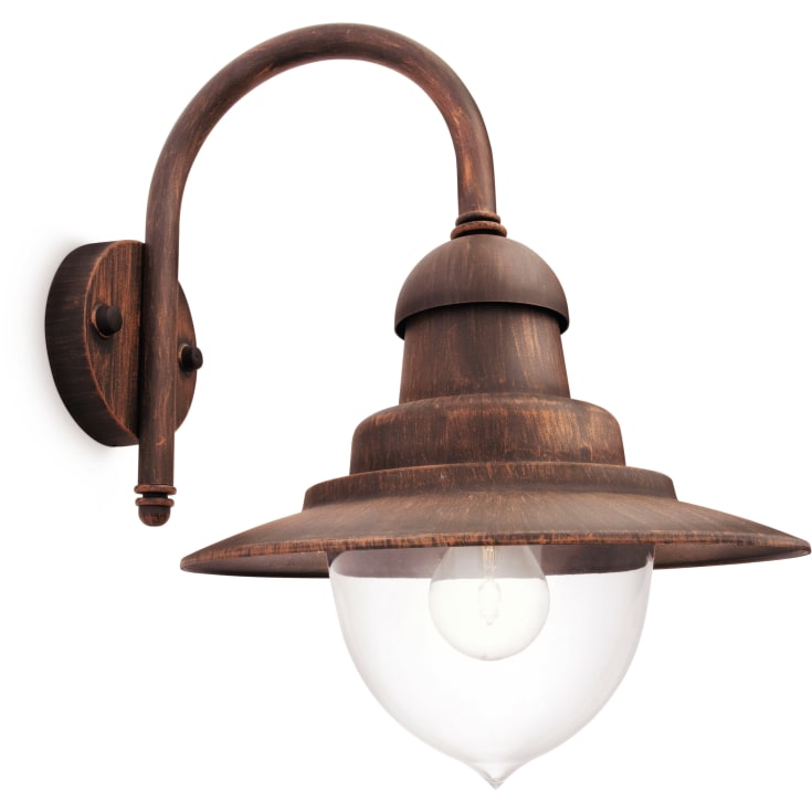 Philips myGarden Raindrop vägglampa utomhus, koppar