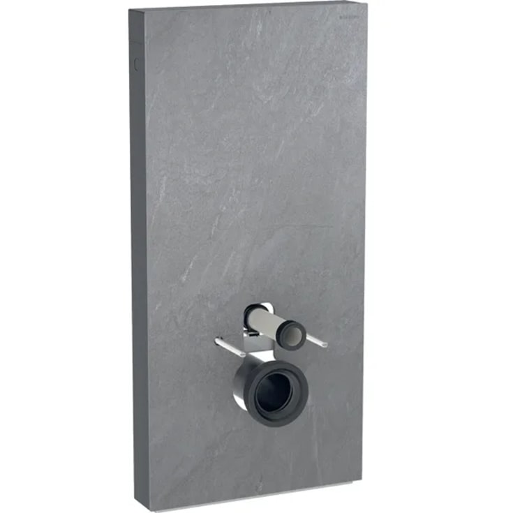 Geberit Monolith sisterne til back-to-wall toalett, 101 cm, grĂ¥ skiferlook