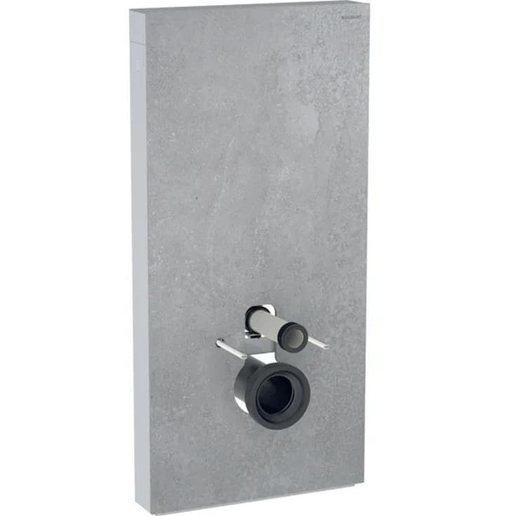 Geberit Monolith sisterne til back-to-wall toalett, 101 cm, grĂ¥ betong-look