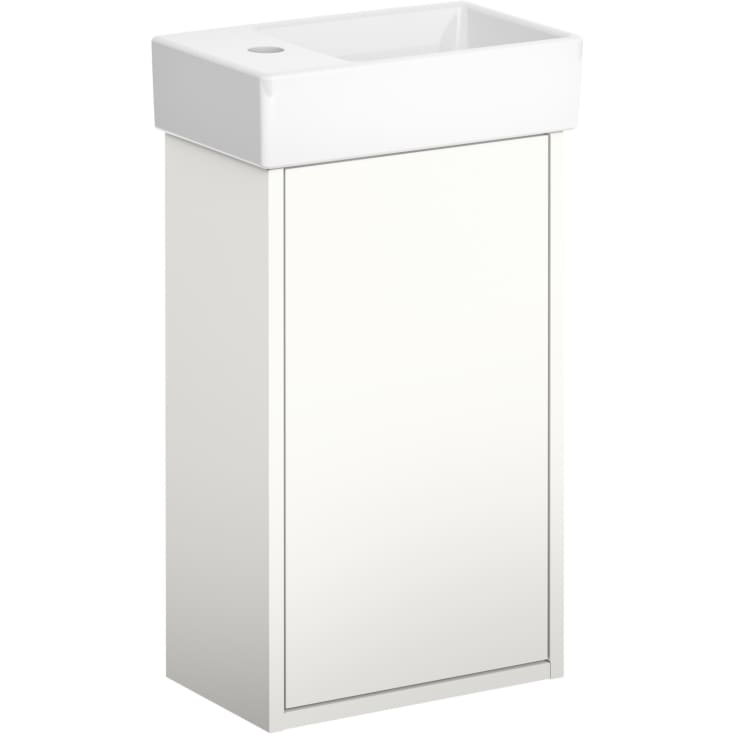 Gustavsberg Artic Small møbelpakke, 36x22 cm, hvit