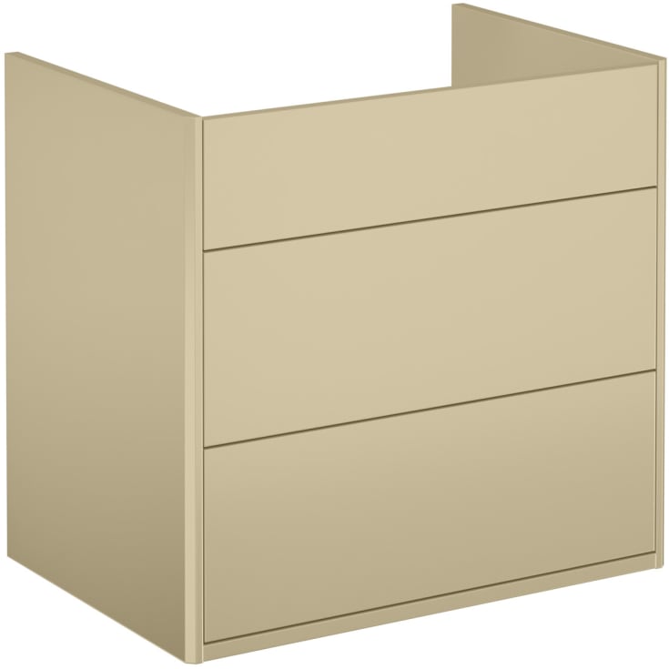 Gustavsberg Graphic tvättställsunderskåp, 60x40 cm, beige