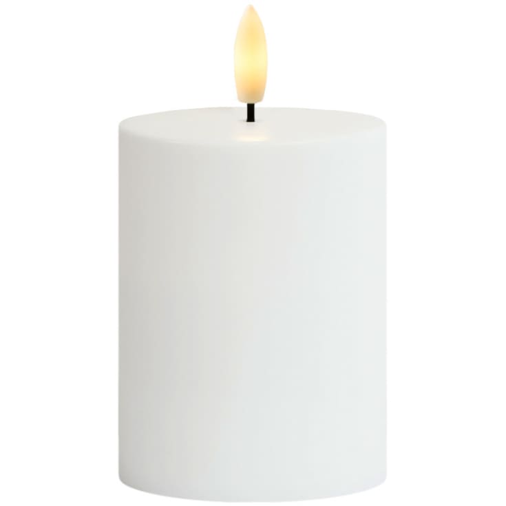 Sirius Sille Solar Ø7,5 cm x H10 cm, Hvid
