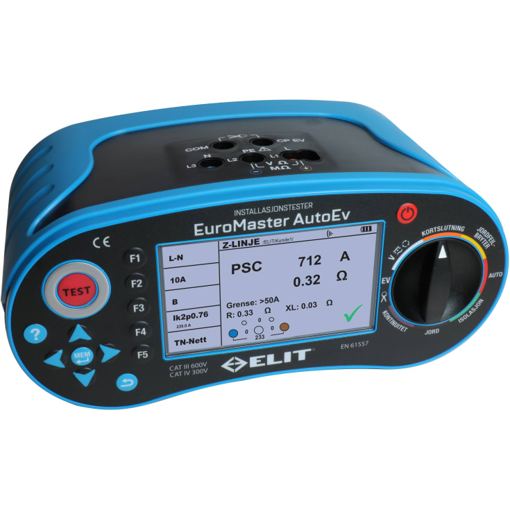 Elit EuroMaster AutoEv installationstester med ladestander test