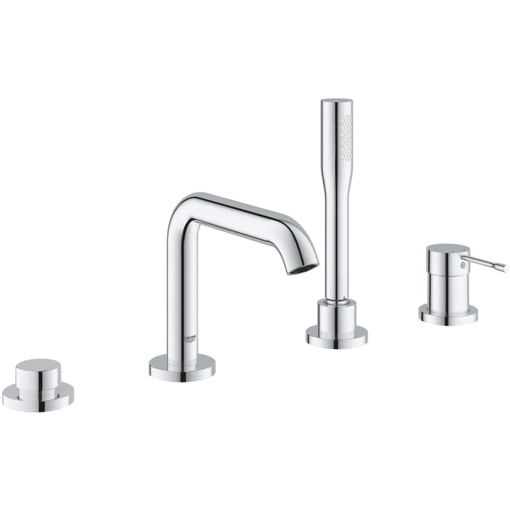 Grohe Essence Ny ettgreppsblandare 197 mm pip 4-håls t/tvättställ/br mässing