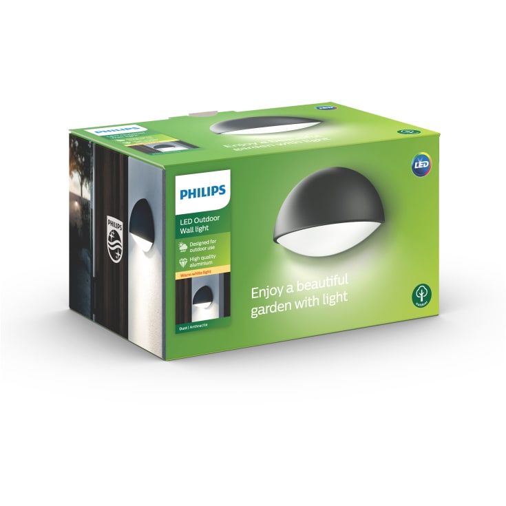 Philips myGarden Dust udendørs væglampe