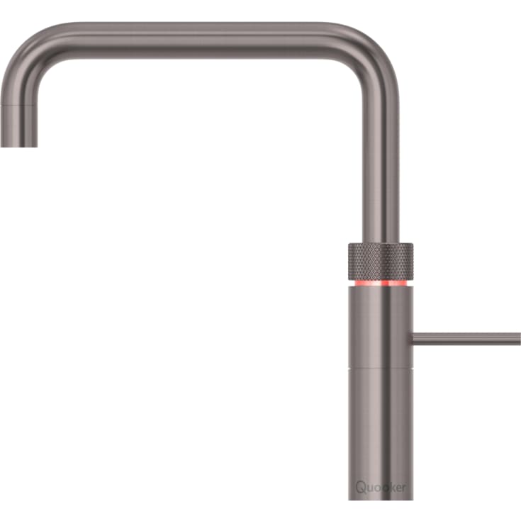 Quooker Fusion Square kjøkkenkran med kokende vann, sort krom