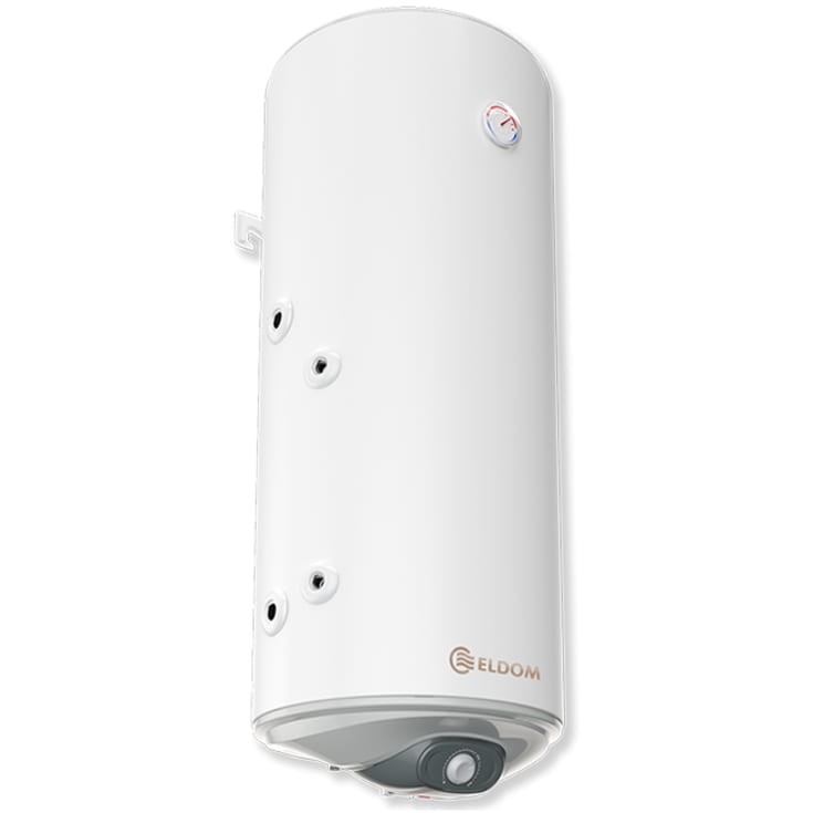 Eldom varmtvandsbeholder, kombi, 120 liter