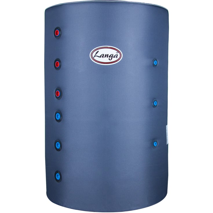 Langå buffertank, isoleret, 300 liter