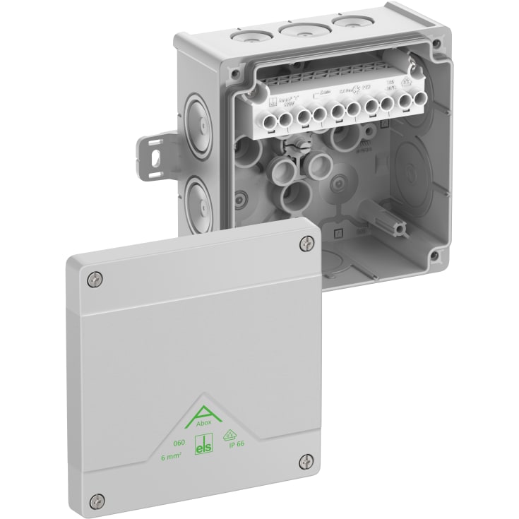 Koblingsboks Abox 060 AB-6mm² grå