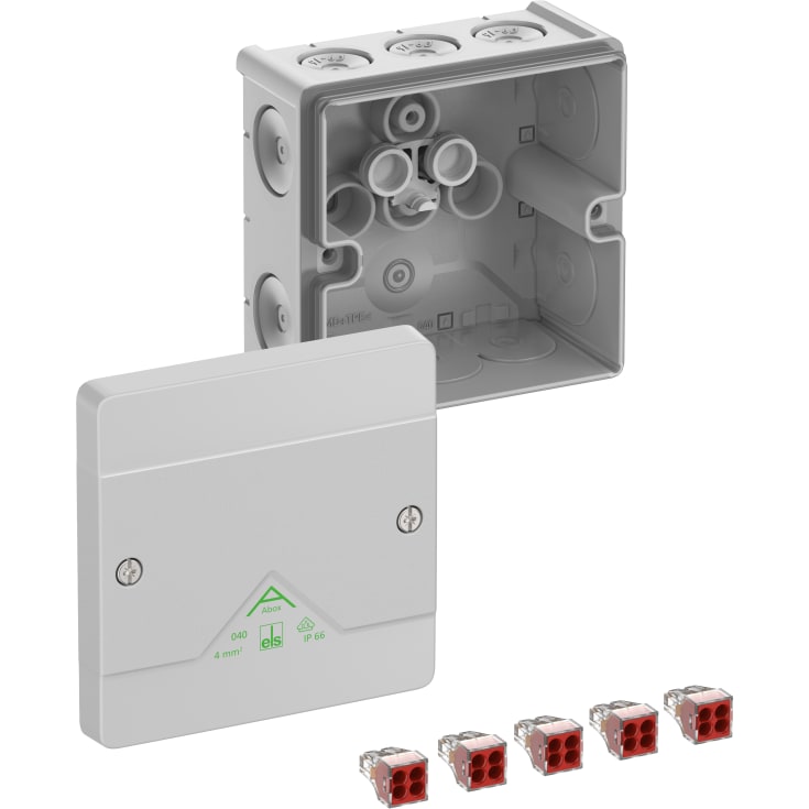 Koblingsboks Abox 040-4mm² grå