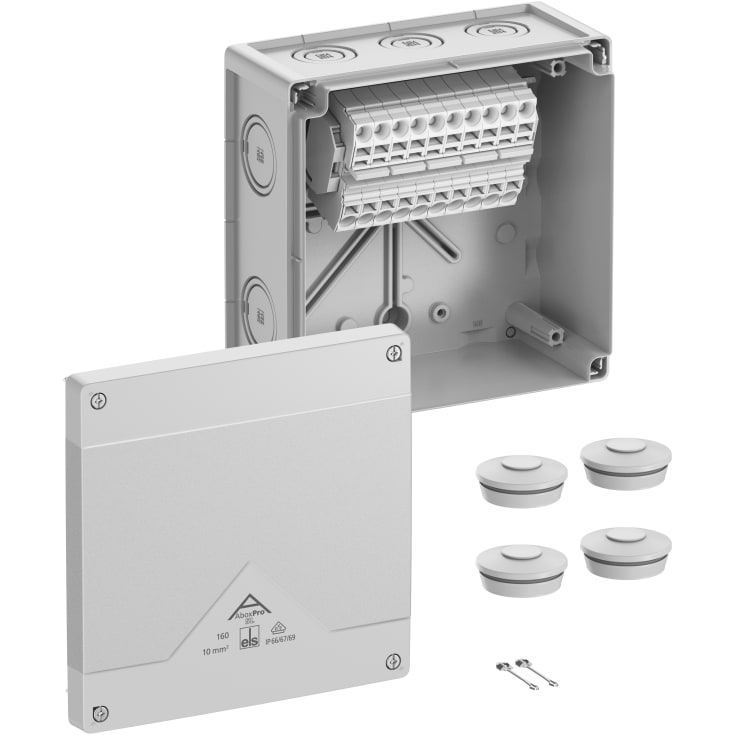 Kopplingsdosa Abox Pro SL-10mm² grå