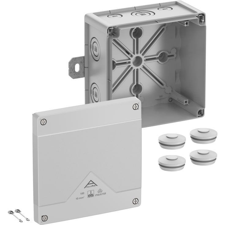 Kopplingsdosa Abox Pro 100 AB-L grå