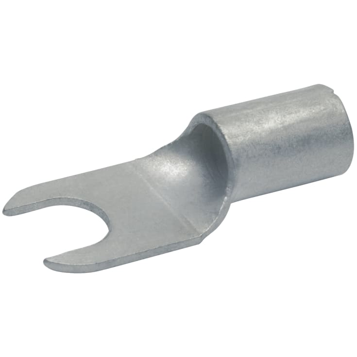 100 stk Pladekabelsko DIN, gaffelformet, 1,5-2,5 mm², M4