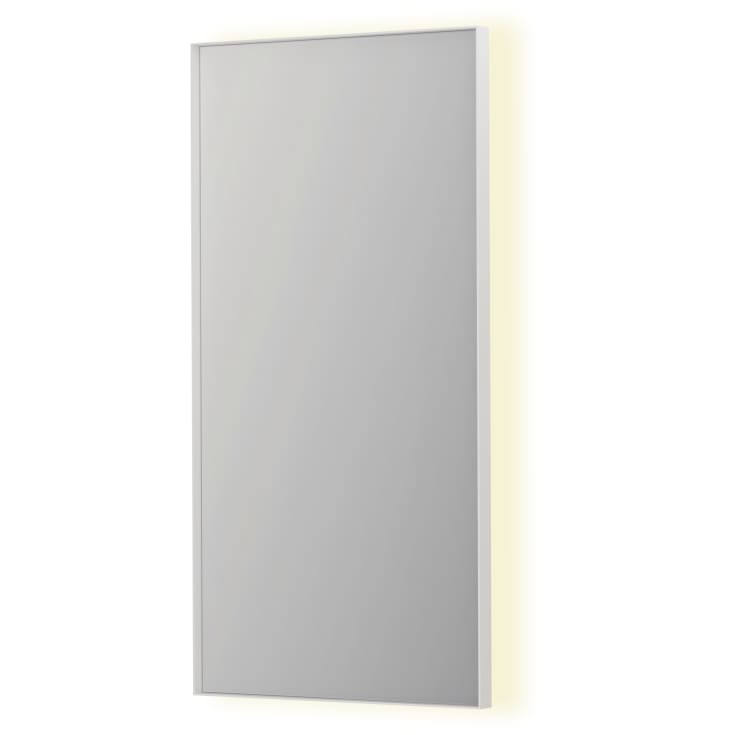 Sanibell INK SP32 LED spejl 50x100cm på mathvid ramme