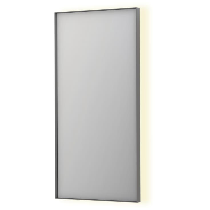 Sanibell INK SP32 LED spejl 50x100cm på børstet rustfri ramme