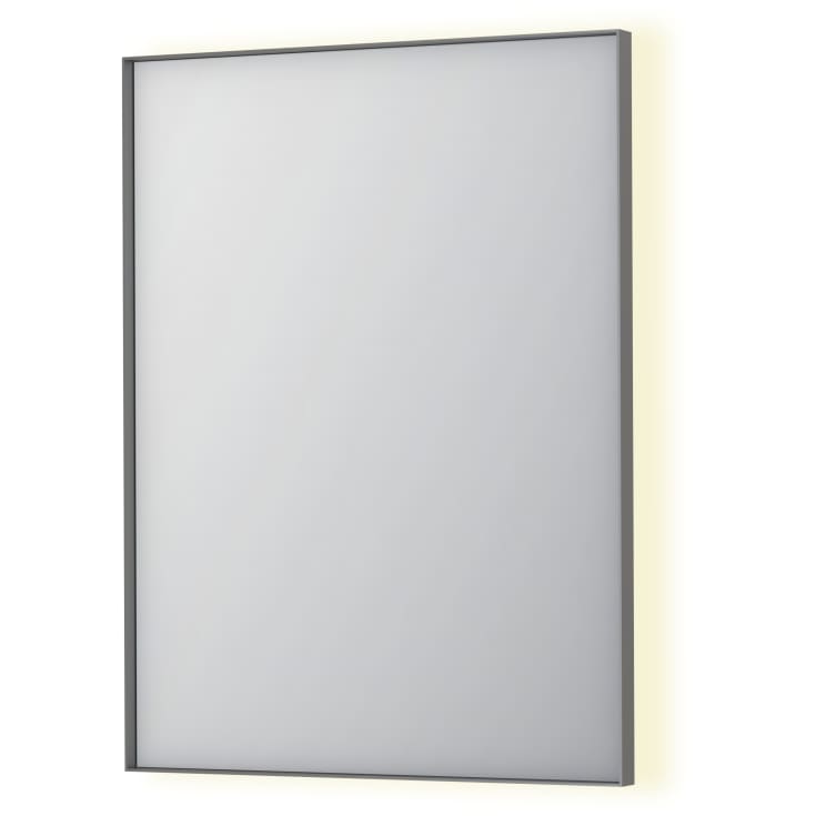 Sanibell INK SP32 LED spejl 60x80cm på børstet rustfri ramme