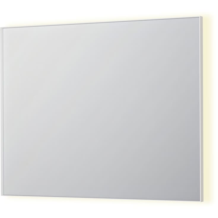 Sanibell INK SP32 LED spejl 100x80cm på mathvid ramme