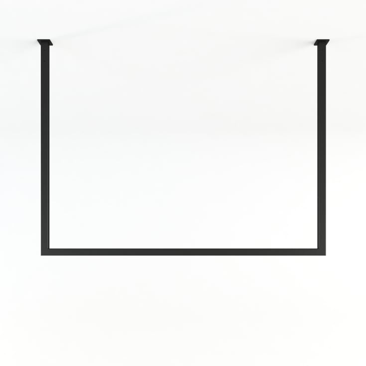 Metallbude Rubi tøjstativ, 80x100 cm, sort