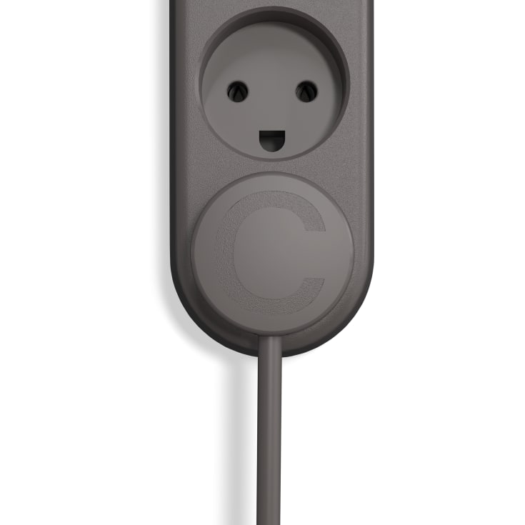 ColorCable stikdåse, brun