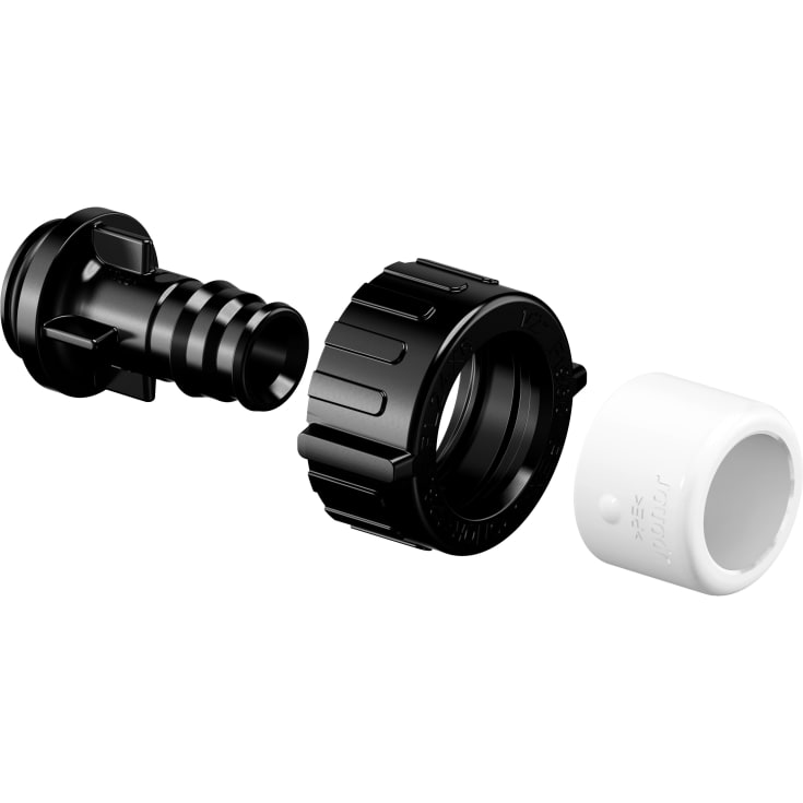 Uponor Aqua PLUS Q&E adapter PPSU PPM, 18x1/2"