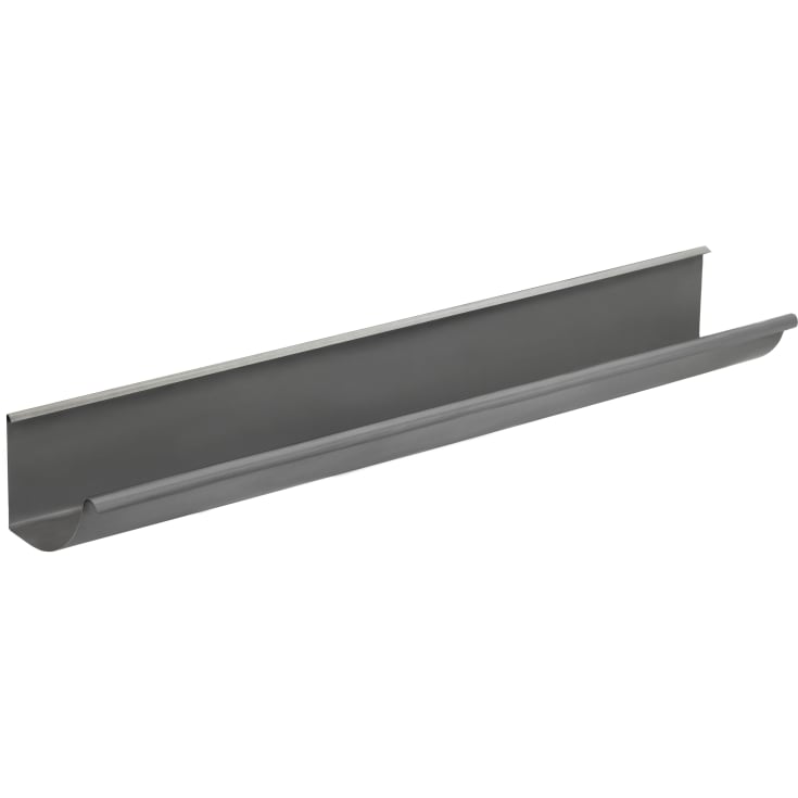 VMzinc  arkitekt tagrende nr. 12 á 3 meter, quartz-zinc