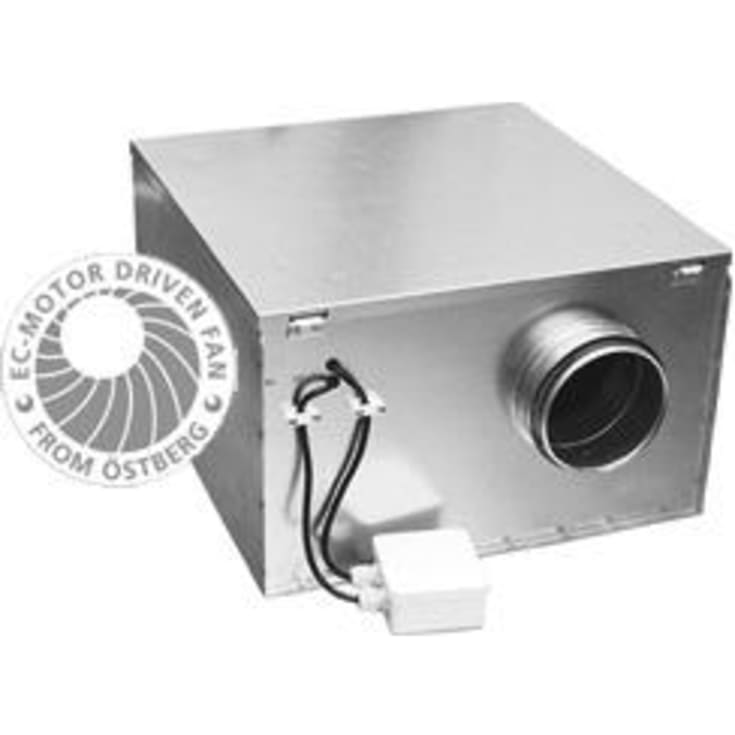 Boxfläkt IRB 160B1 m/EC motor 230 V
