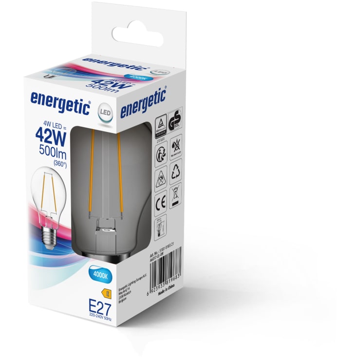 Nordlux E27 standardpære, 4W, 4000K