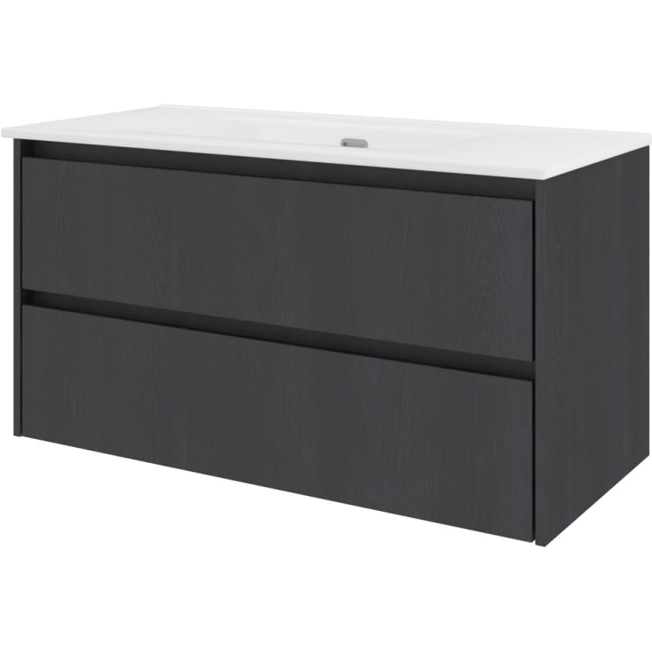 Sanibell Proline møbelpakke, 101x46 cm, sort eik