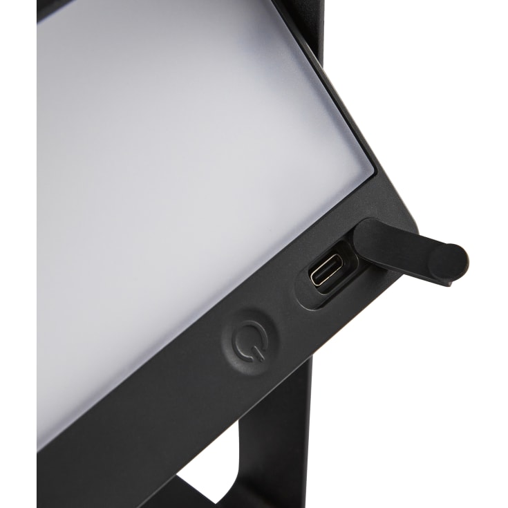 Nordlux Saulio solcelle bordlampe, svart