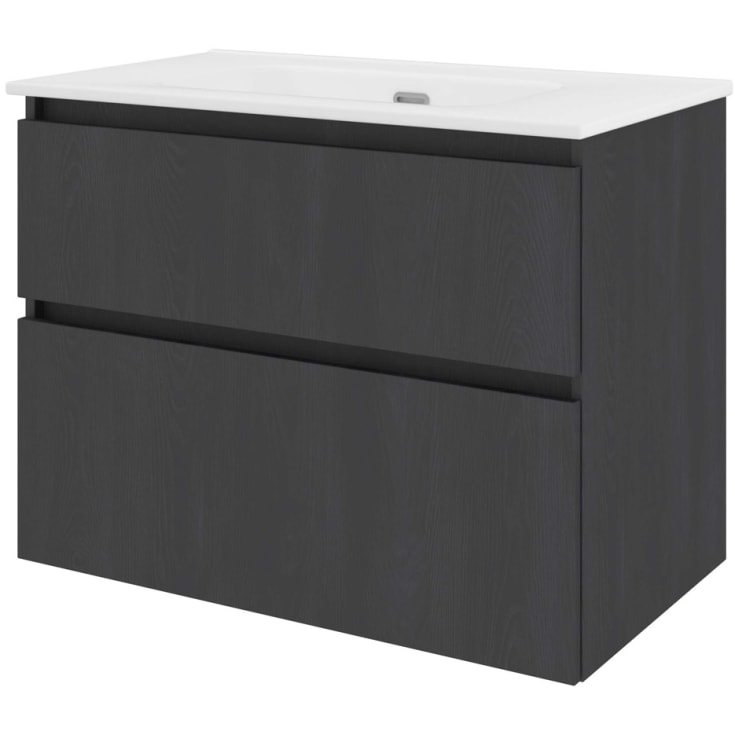 Sanibell Proline møbelpakke, 81x46 cm, sort eik