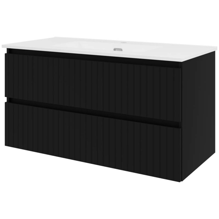 Sanibell Proline möbelpaket, 101x46 cm, matt svart