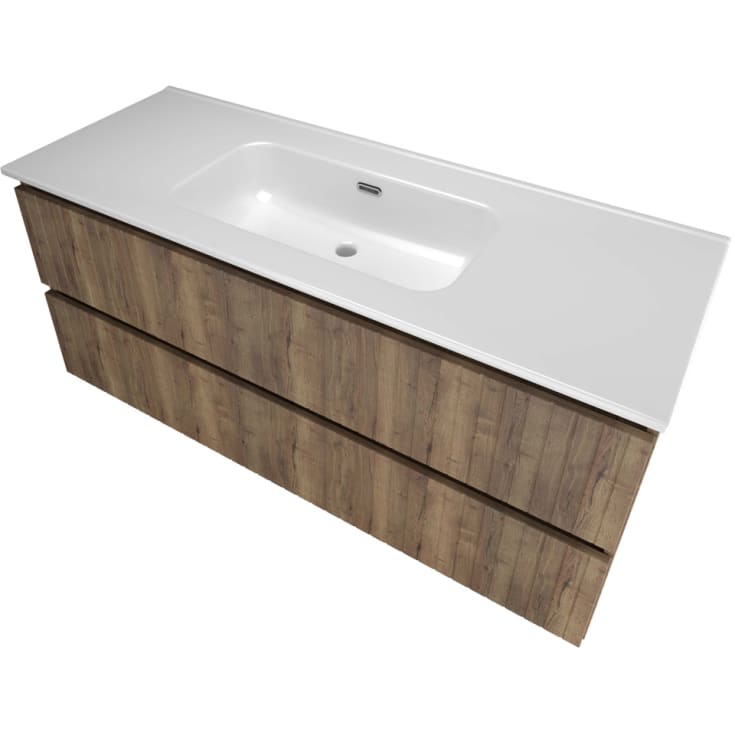 Sanibell Proline möbelpaket, 121x46 cm, terra ek